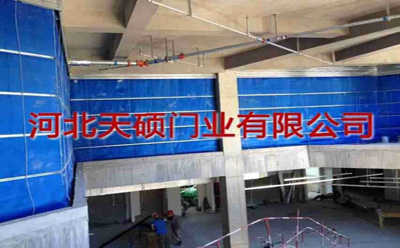 無(wú)機(jī)布防火卷簾門形式